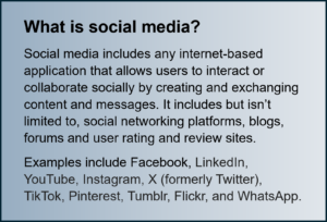 Social media defined